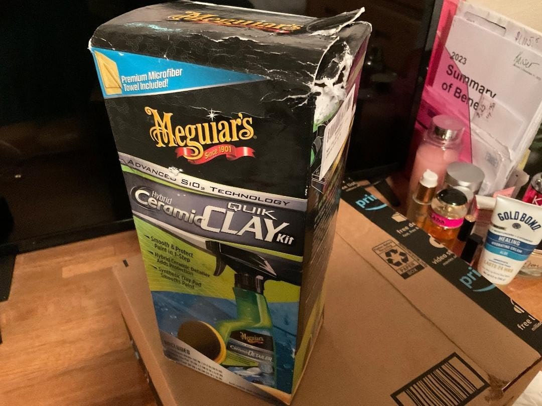 Meguiar's Hybrid Ceramic Wax & Shine Kit - Includes Ceramic Wax and Ceramic Detailer, with Microfiber Clothes and buffing Pads for Cars, trucks, & SUVs customer photo 1