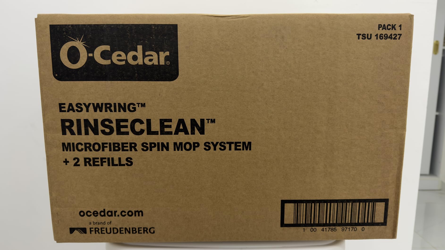 O-Cedar RinseClean Clean Water Spin Mop and Bucket System + 2 Extra Mop Heads customer photo 2