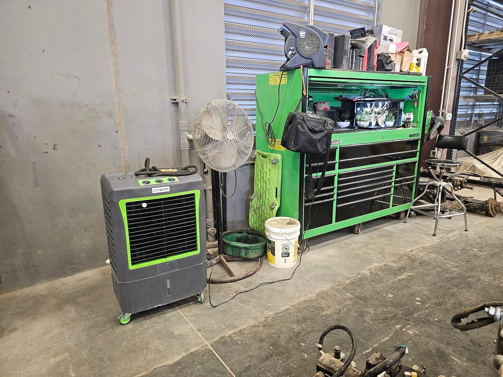 OEMTOOLS 23968 3-Speed Portable Swamp Cooler 3100 CFM 10.3-Gal. Water Tank customer photo 2