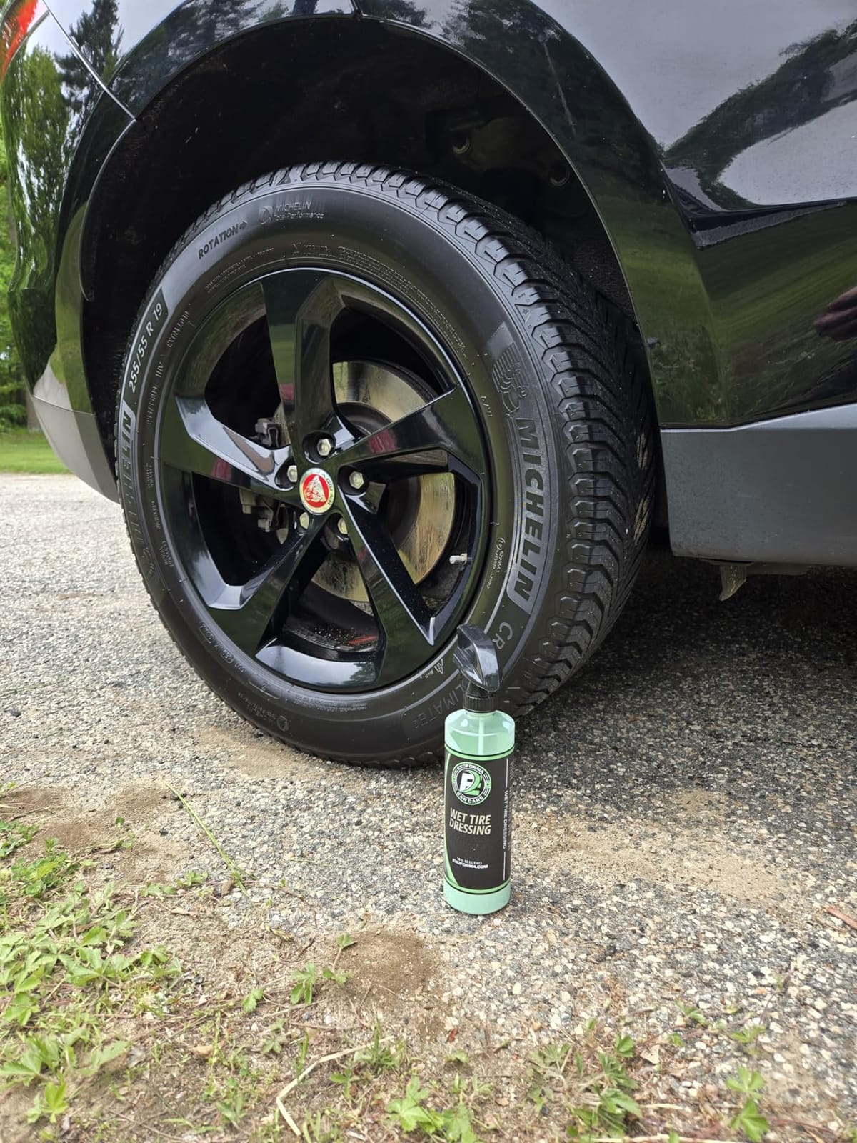 ExoForma Wet Tire Dressing Spray - Extremely High Shine Tire Dressing for That Wet Look - No Sling, Non-Greasy Silicone Formula with UV Protection - Easy to Apply, Minimal Cure Time - 16 fl oz customer photo 2