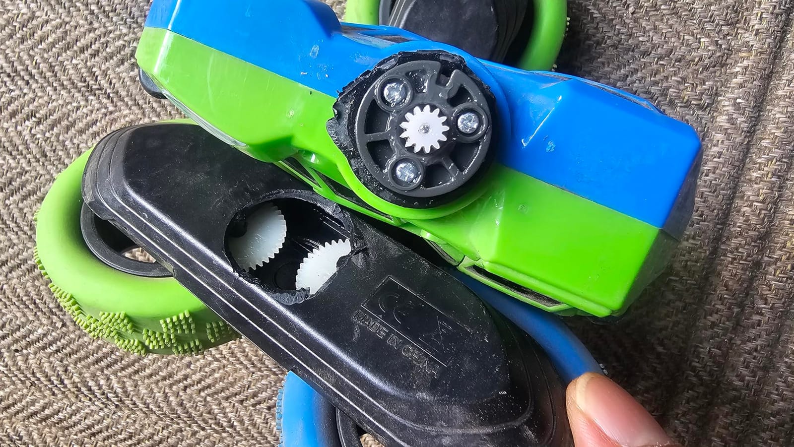 Hamdol Remote Control Car for Kids, 360° Rotating Double-Sided RC Car with LED Headlights, 4WD 2.4GHz Electric Rechargeable Toy Vehicle for Boys and Girls, Perfect Birthday customer photo 1