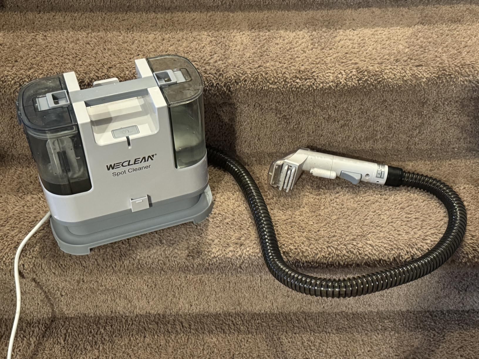 WECLEAN C1 Portable Extractor for Couch and Carpet Cleaner Upholstery Cleaner with Deep Cleaning Solution customer photo 2