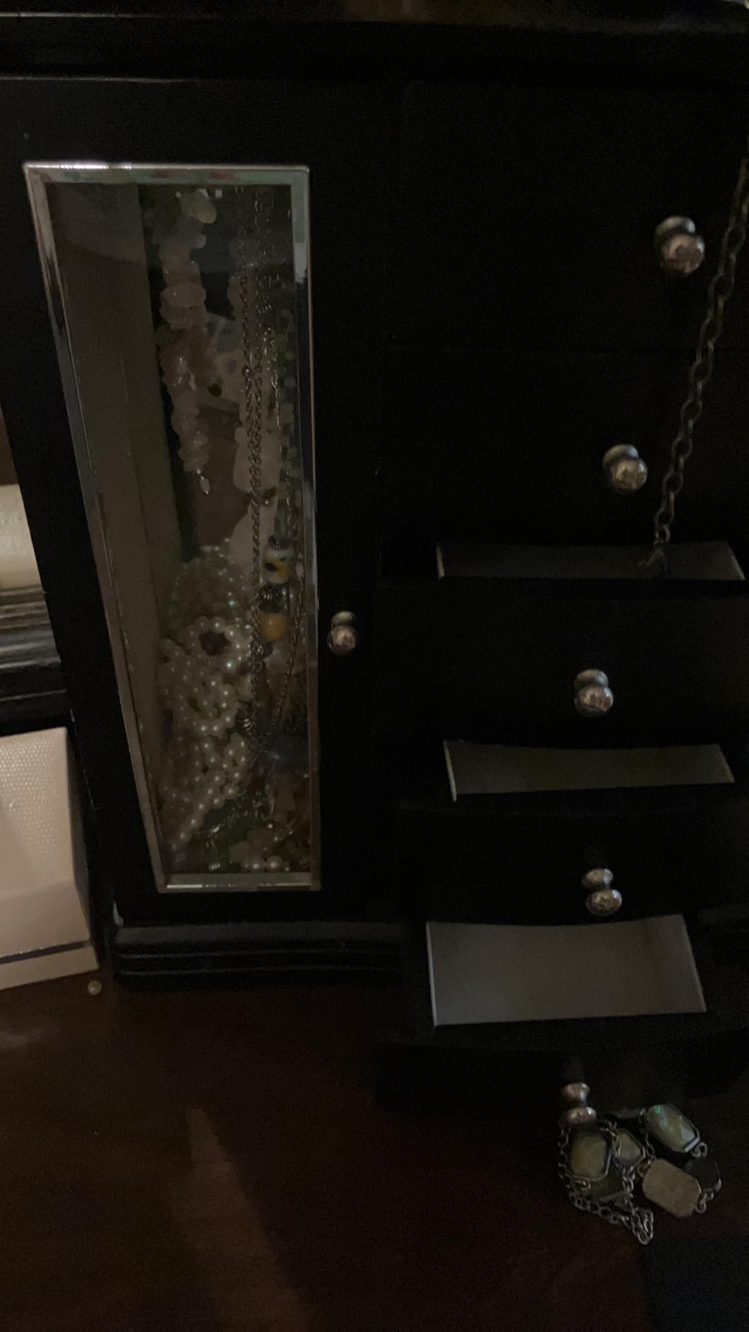 yarlung 8 Pack Velvet Jewelry Trays, Drawer Insert Jewelry Organizer Earring and Ring Storage, Divided Jewelry Holder for Bracelet Display, Necklace, Brooch, Watch customer photo 1