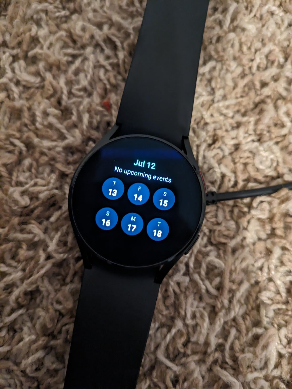 Samsung Galaxy Watch 4 40mm Bluetooth Smartwatch with ECG Heart Monitor, Tracker for Health, Fitness, Running, Sleep Tracking, GPS Fall Detection, US Version, SM-R860NZKAXAA, Black customer photo 1