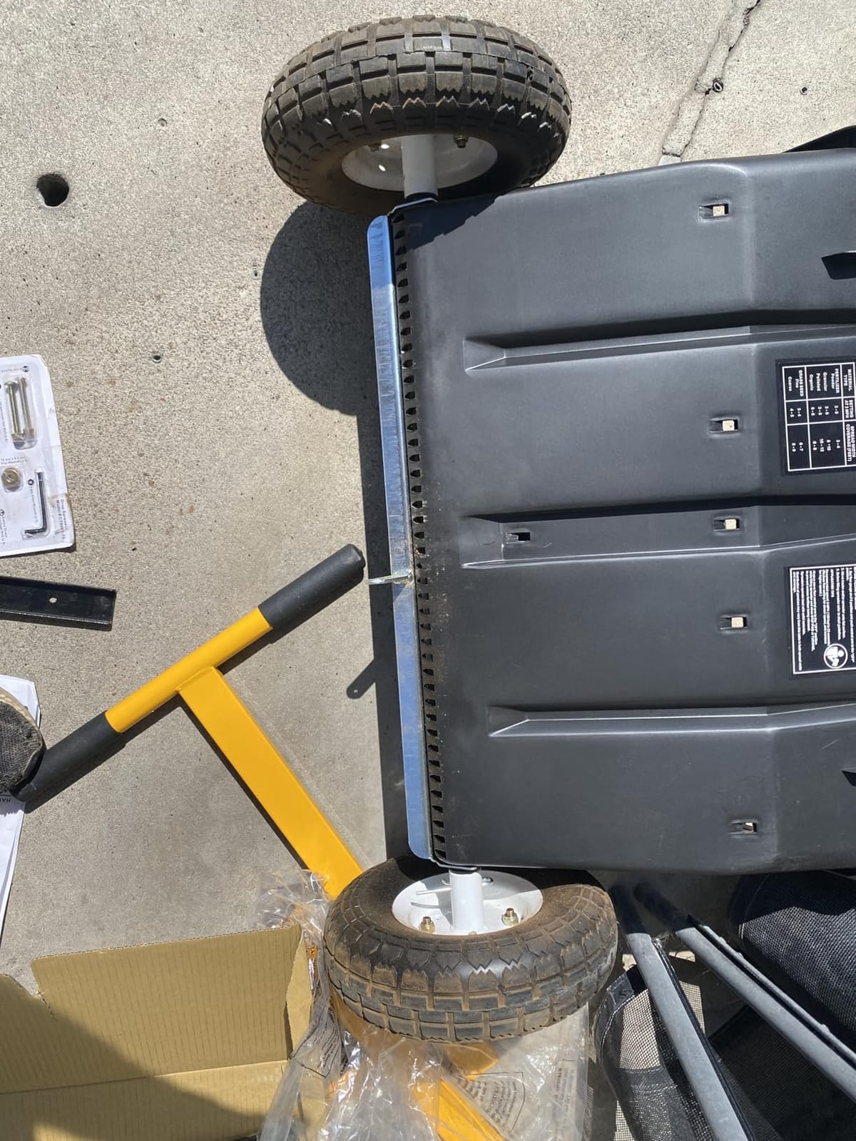 At Home 75 lb. Drop Spreader (me) customer photo 1