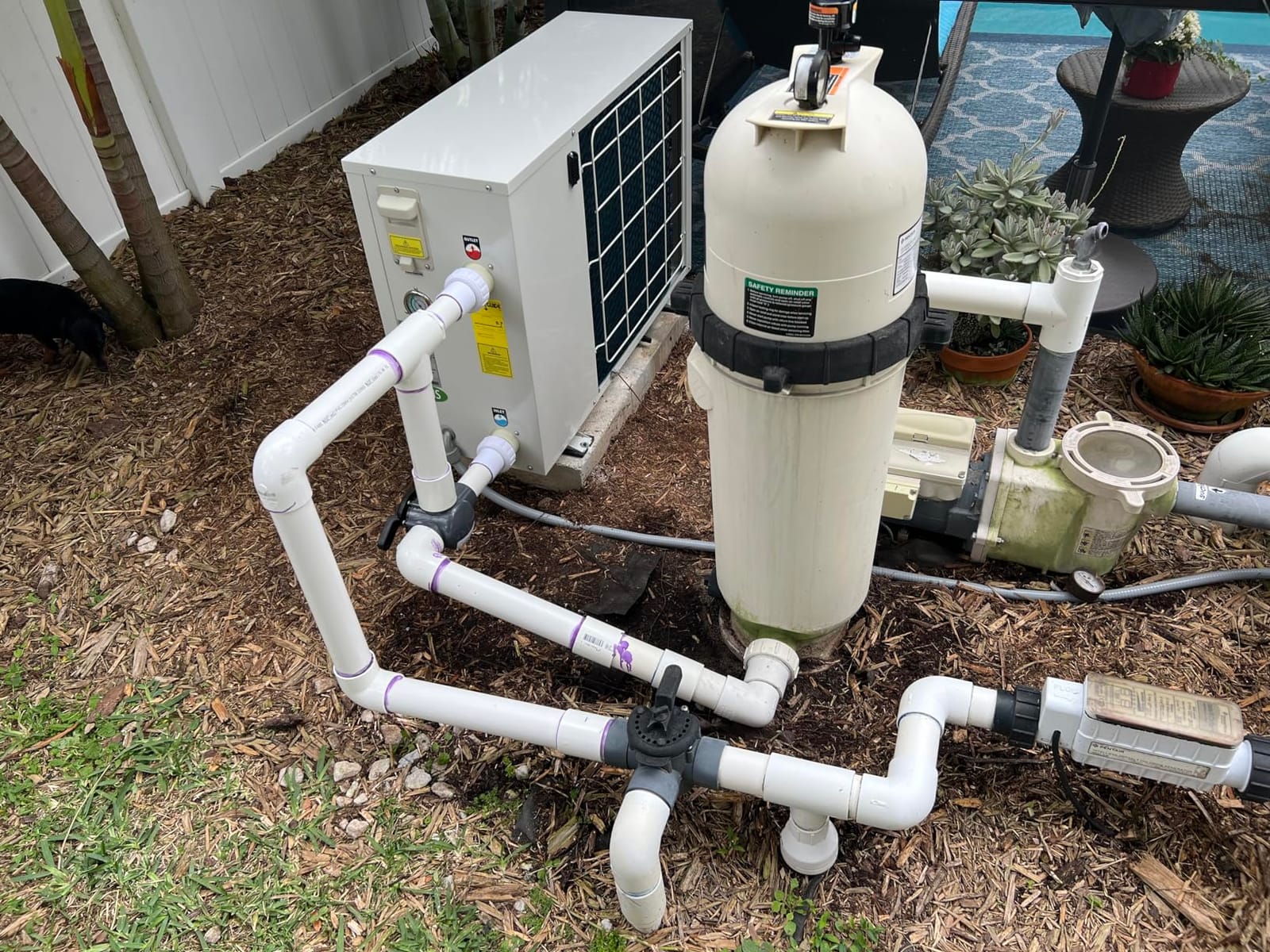 FibroPool FH270 70,000 BTU Pool Heat Pump - COP 5.77, 240V, 15,000 Gal customer photo 1
