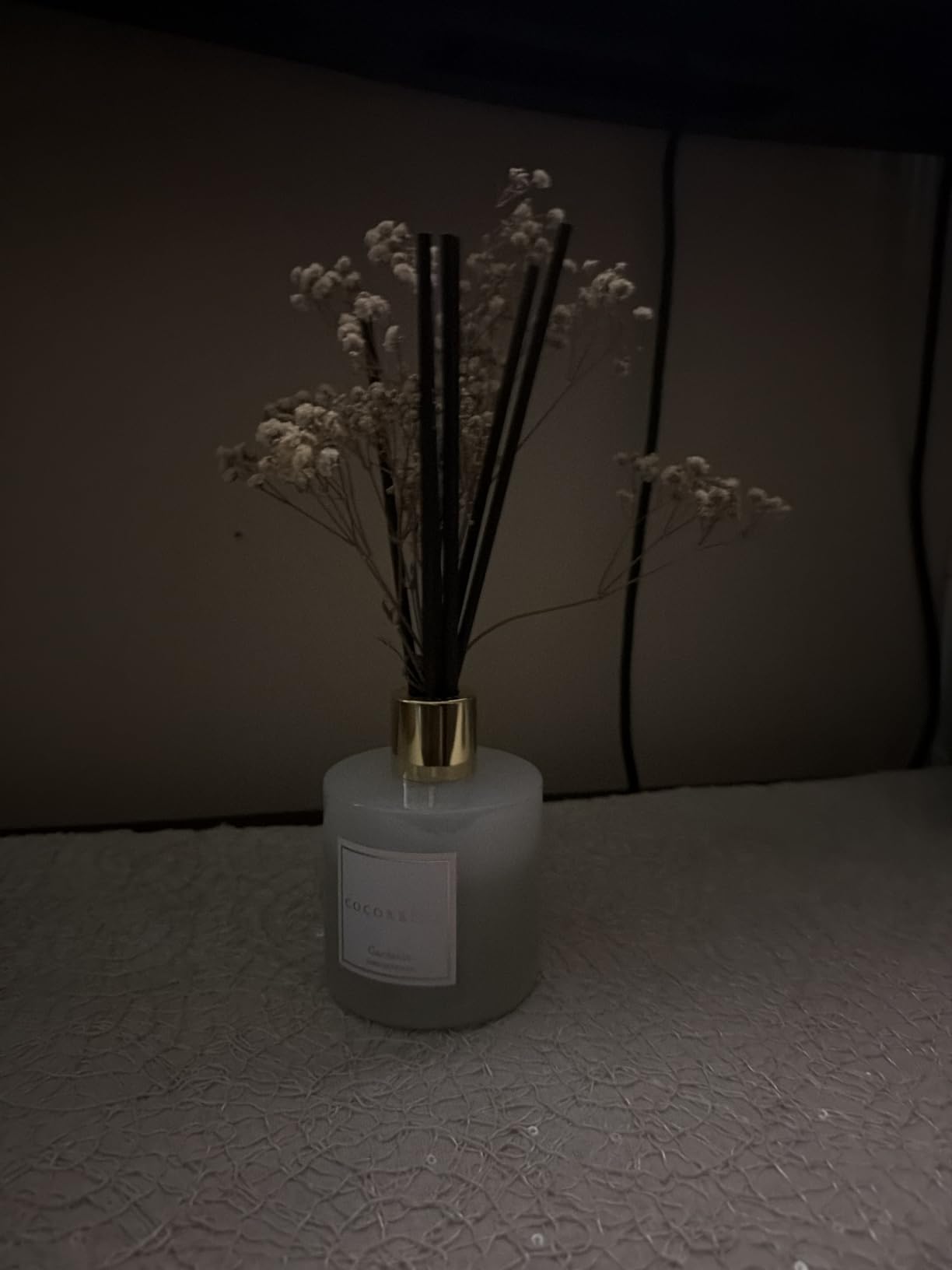 COCORRINA Reed Diffuser - Cashmere Vanilla 6.7 fl oz Reed Diffuser for Bedroom Bathroom Home Decor customer photo 1
