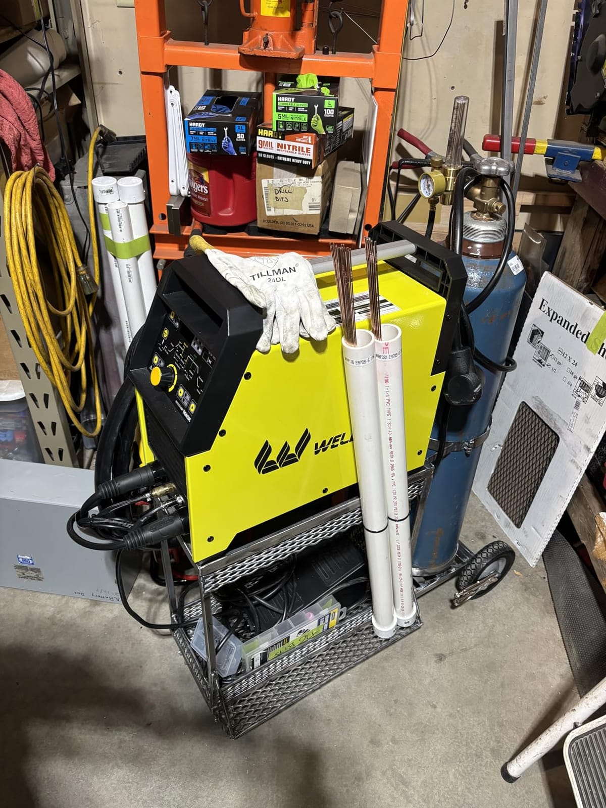 Weldpro Digital TIG ACDC 250GD AC DC 250 Amp Tig/Stick Welder with Pulse Memory function and Tig20 water cooled torch Dual Voltage welding machine customer photo 2