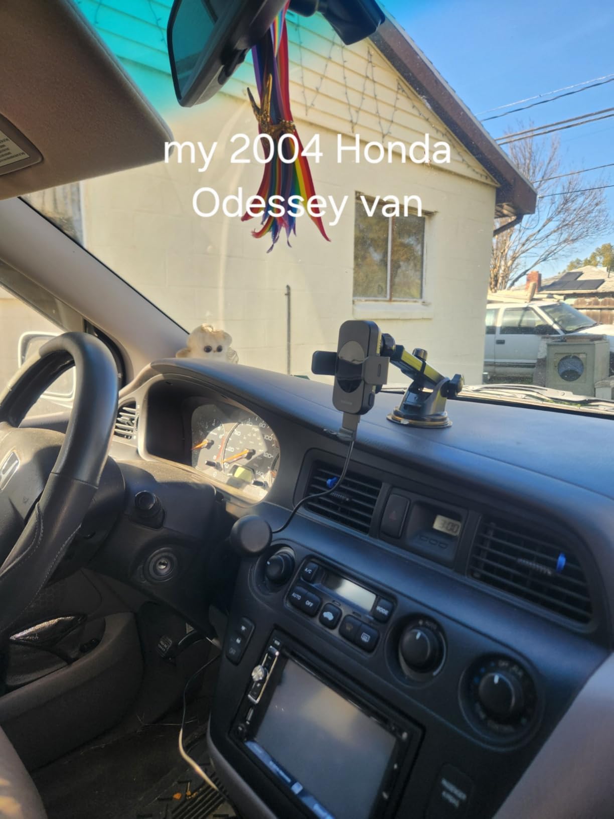 VANMASS Car Phone Holder 2026 Ultimate Military-Grade Strongest Suction & Clip Windshield Dashboard [Newest Best Strongest] Cell Phone Shower & Wall Mounts for iPhone 17 Pro Max 16 15 14 13 Android customer photo 2