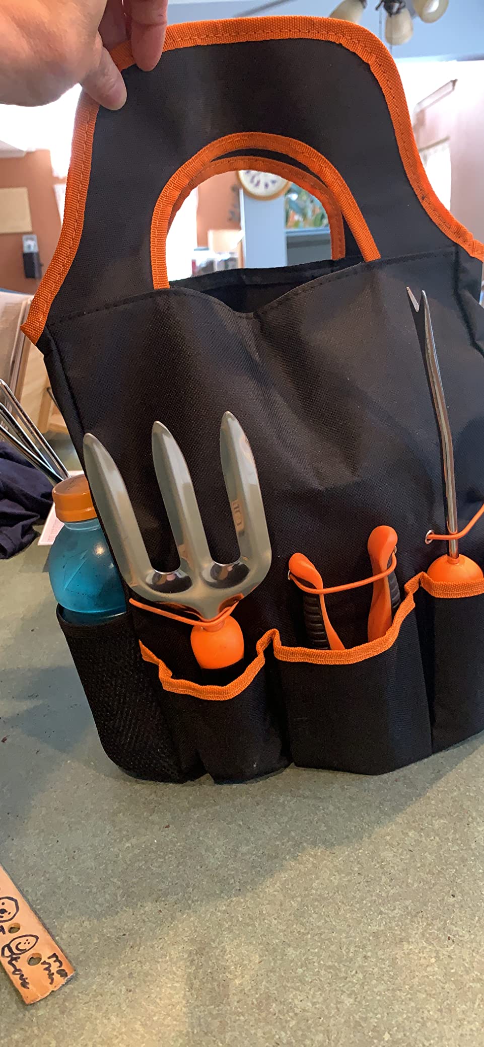 Gardening Tool Set, CHRYZTAL Stainless Steel Heavy Duty Gardening Tool Set, with Non-Slip Rubber Grip, Storage Tote Bag, Outdoor Hand Tools, Ideal Gardening Gifts for Women customer photo 1