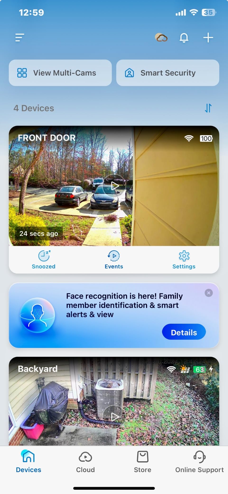 aosu 5MP Ultra HD Wireless & Wired Video Doorbell Camera | No Subscription Required, 8GB Local Storage, Head-to-Toe View, Triple Motion Detection, 2.4/5 GHz WiFi customer photo 1