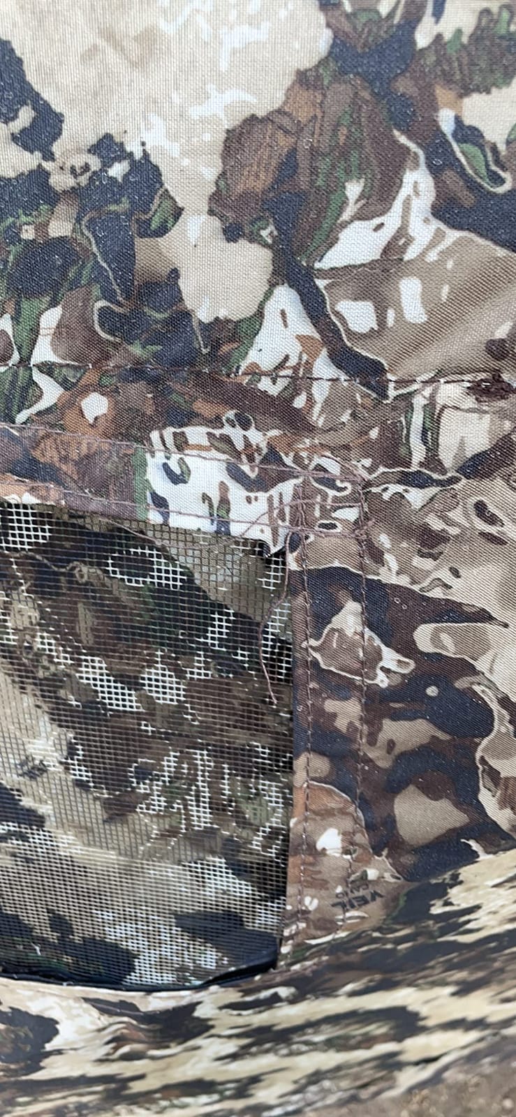 VEIL CAMO VC180 3-Person Hub Blind with Panoramic Windows – Ground Blind for Deer & Turkey Hunting, 180-Degree Panoramic Window, Water Resistant, Durable & Heavy-Duty Design, Silent Closure Door customer photo 2