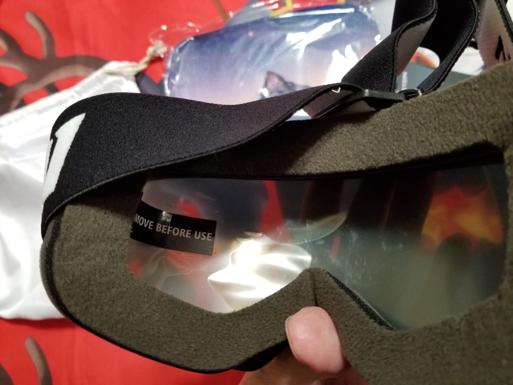 WISTON Ski Goggles - OTG Snow/Snowboard Goggles for Men, Women & Youth - 100% UV Protection W1 customer photo 1