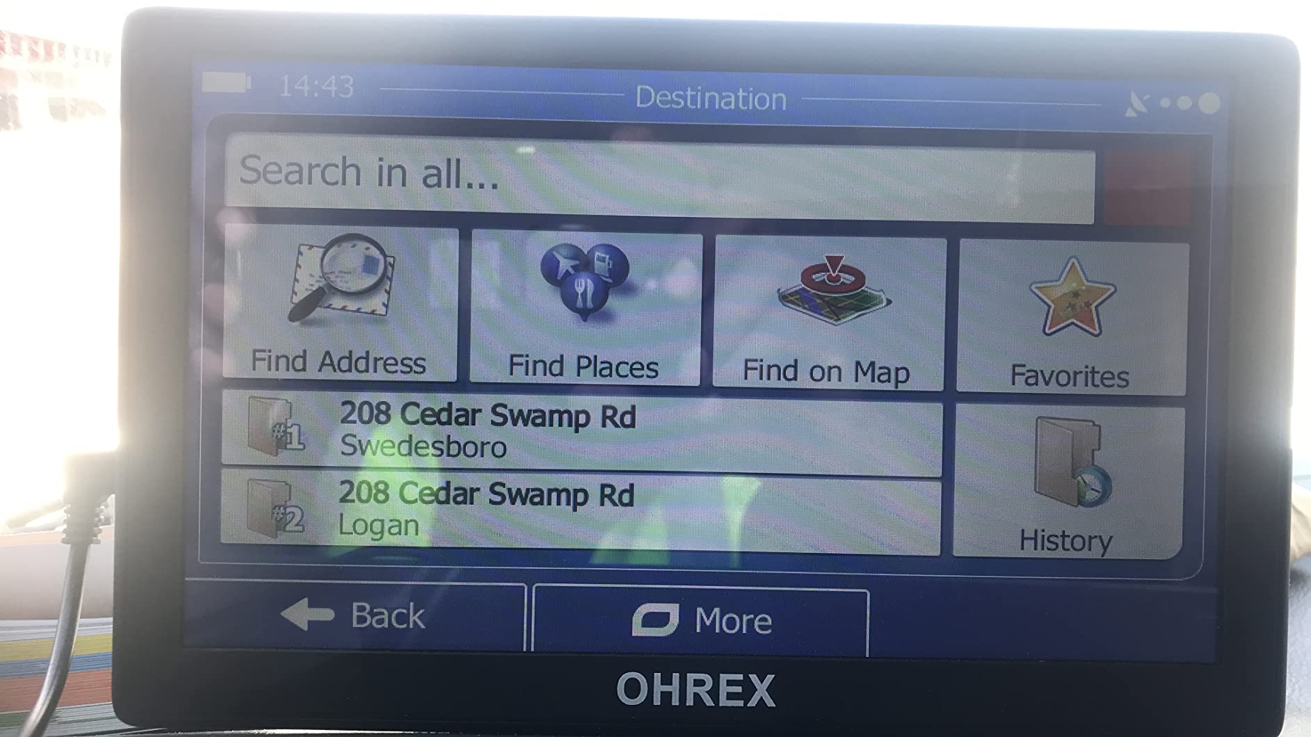 OHREX N900 Truck GPS Commercial Drivers 2026,Trucker GPS for Semi Truck 9