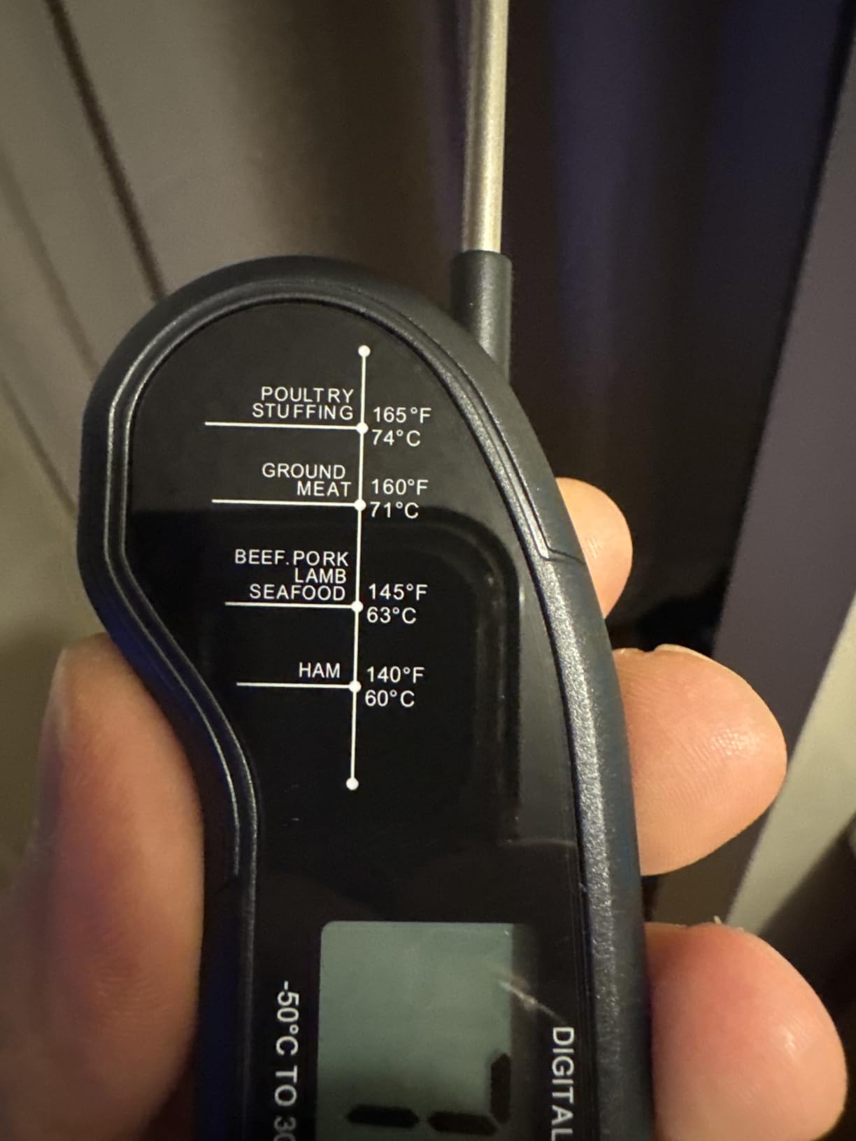 Meat Thermometer Digital, Instant Read Meat ThermometerI for Grill and Cooking, Waterproof Food Thermometer for Kitchen and Outside, BBQ, Turkey, Candy, Liquids, Beef customer photo 1