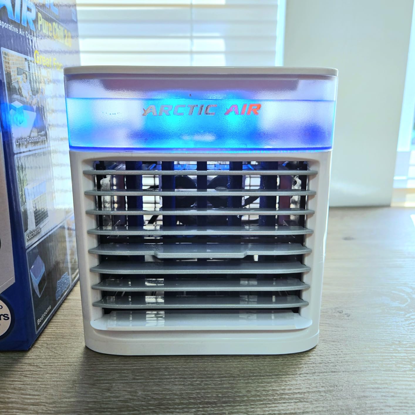 Arctic Air Pure Chill 2.0 Evaporative Air Cooler by Ontel - Hydro-Chill Technology, Portable Space Cooler customer photo 2