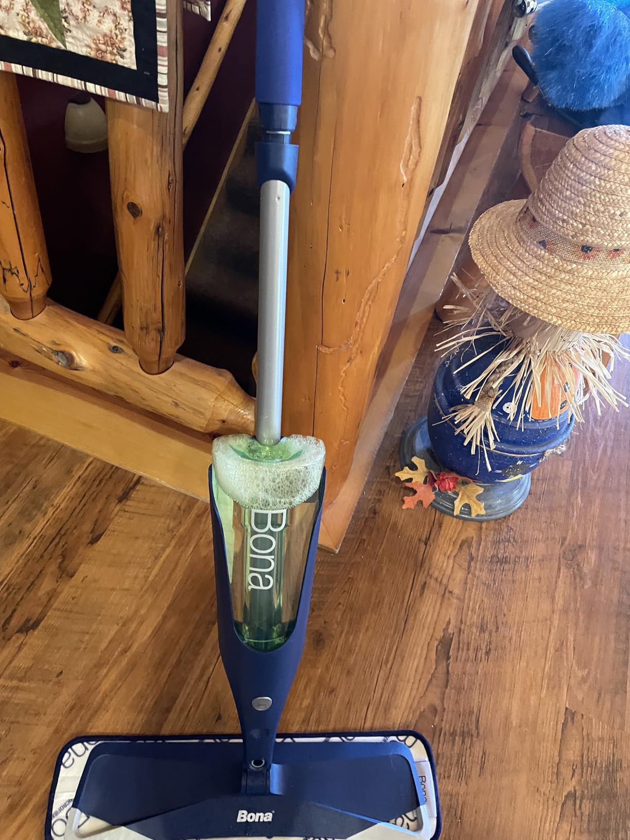 Bona Multi-Surface Floor Premium Spray Mop - Includes Multi-Surface Floor Cleaner Concentrate and Machine Washable Microfiber Cleaning Pad - For Stone, Tile, Laminate and Vinyl LVT/LVP Floors customer photo 2