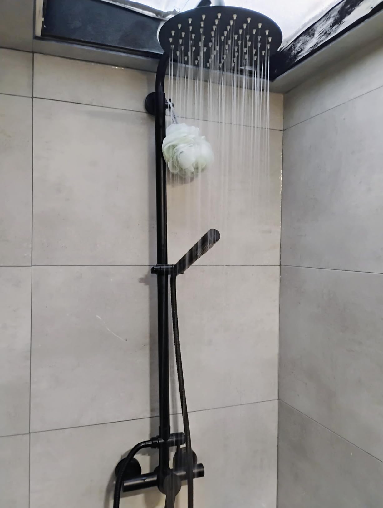 Shower System Matte Black Outdoor Shower Fixtures customer photo 2