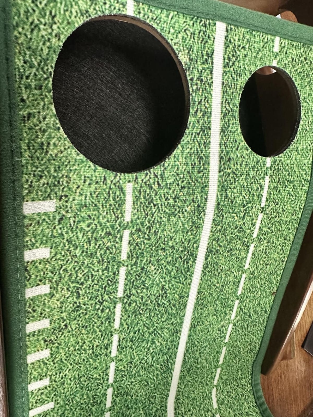 Dachenus Putting Green Indoor Mat Outdoor Golf Putting Mat- Ideal for Home, Office, and Outdoor Use customer photo 1