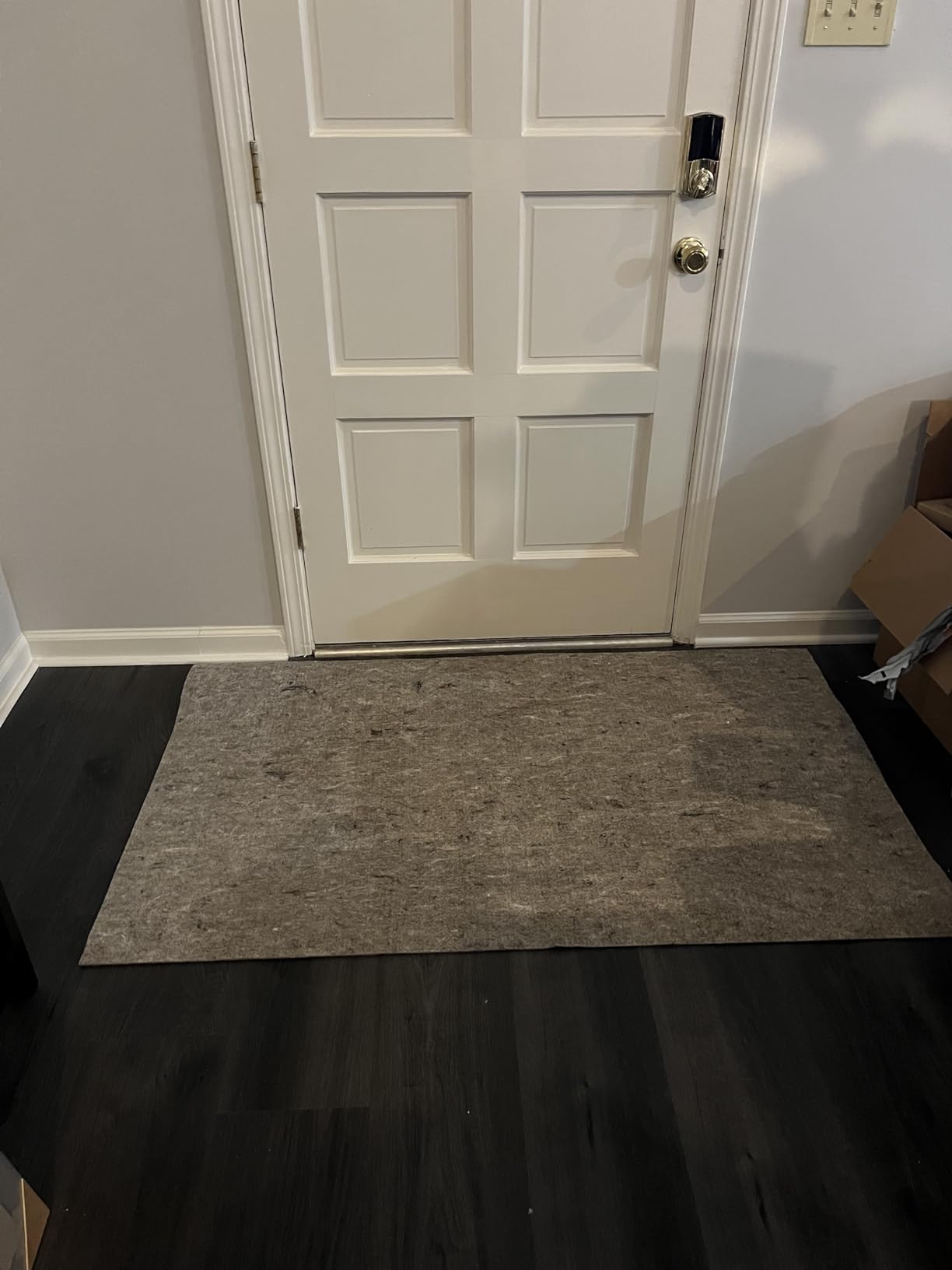 RUGPADUSA - Vinyl Lock - 2'x3' - Felt and EVA - Non-Slip Rug Pad for Vinyl, Luxury Vinyl Plank (LVP) Flooring customer photo 2