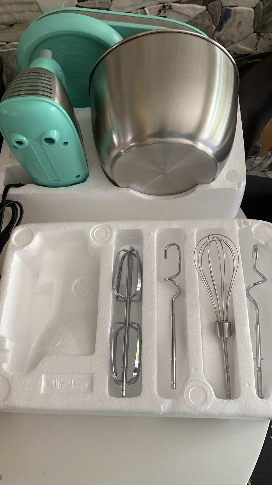 Hamilton Beach Classic Electric 4 Qt Stand Mixer & Hand Mixer With 6 Speeds customer photo 2