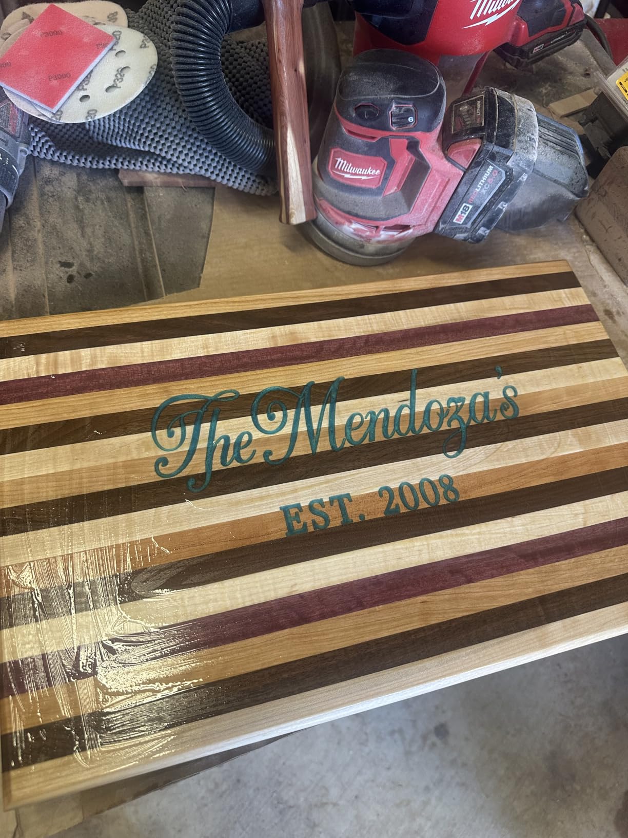Barrington Hardwoods Domestic Variety Pack 5 Walnut, 5 Maple and 5 Cherry Boards - 3/4