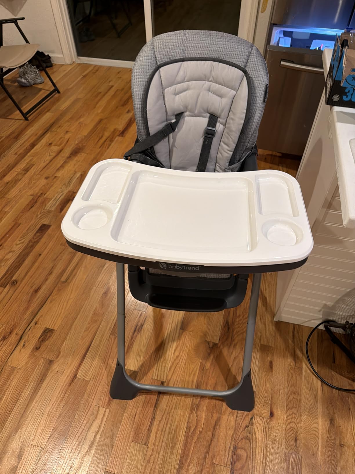 Baby Trend Sit Right 2.0 3-in-1 High Chair - Cozy Grey customer photo 2