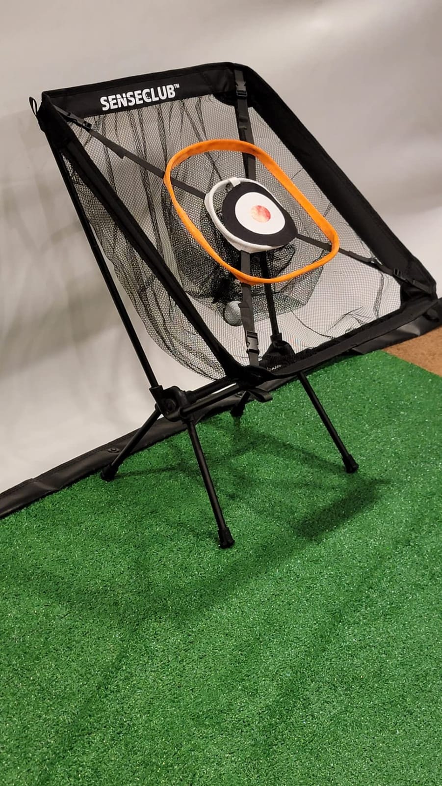 SENSECLUB Foldable Chipping Net with Mat & Balls, Indoor Golf Practice Chipping Target, Backyard Golf Game & Gifts customer photo 2