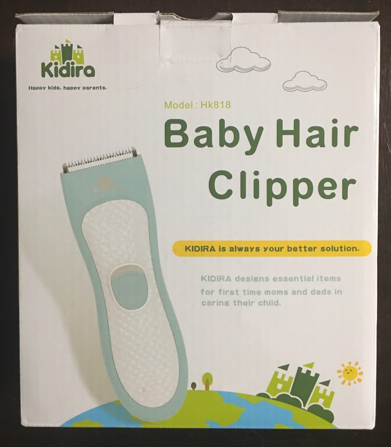 KIDIRA Baby Hair Clippers Quiet Hair Trimmer for Kids Toddler customer photo 1