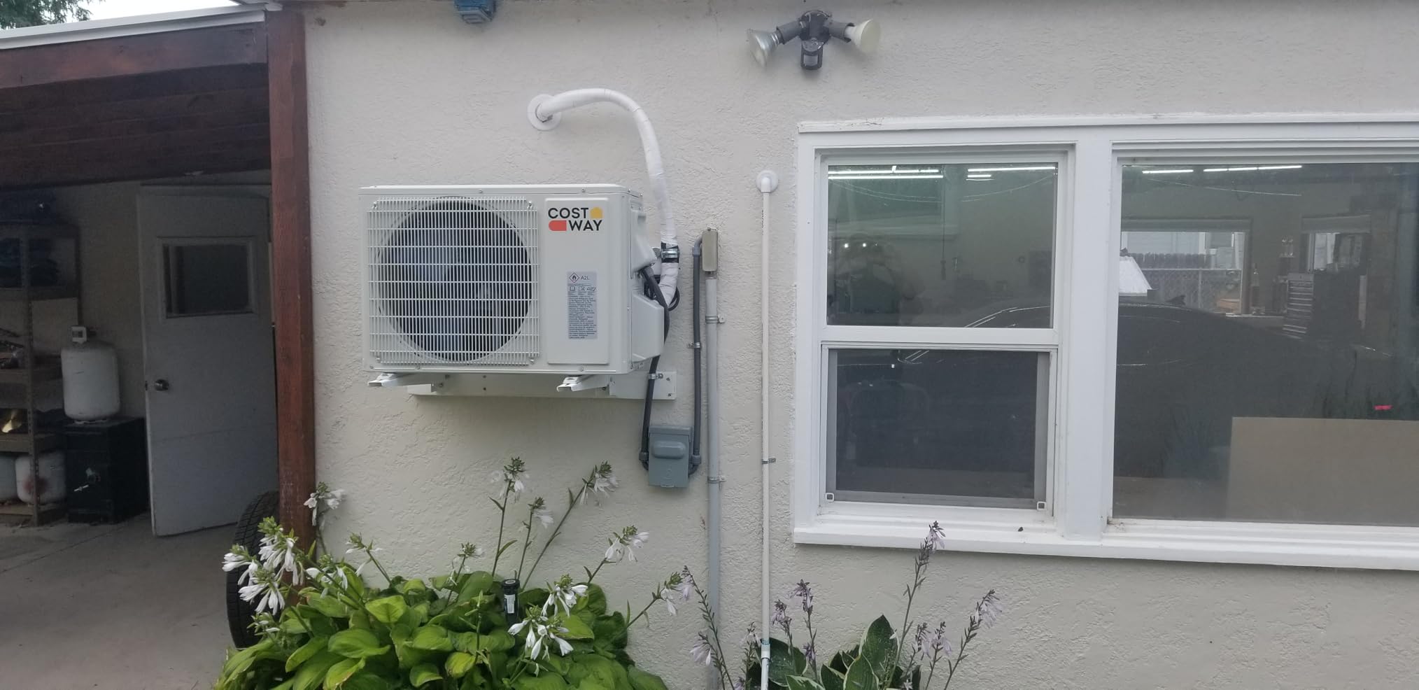 COSTWAY 18000BTU Mini Split Air Conditioner& Heater | 19 SEE208-230V Wall-Mounted Ductless AC Cools up to 1250 Sq. Ft, Energy Efficient Inverter AC w/Heat Pump customer photo 2