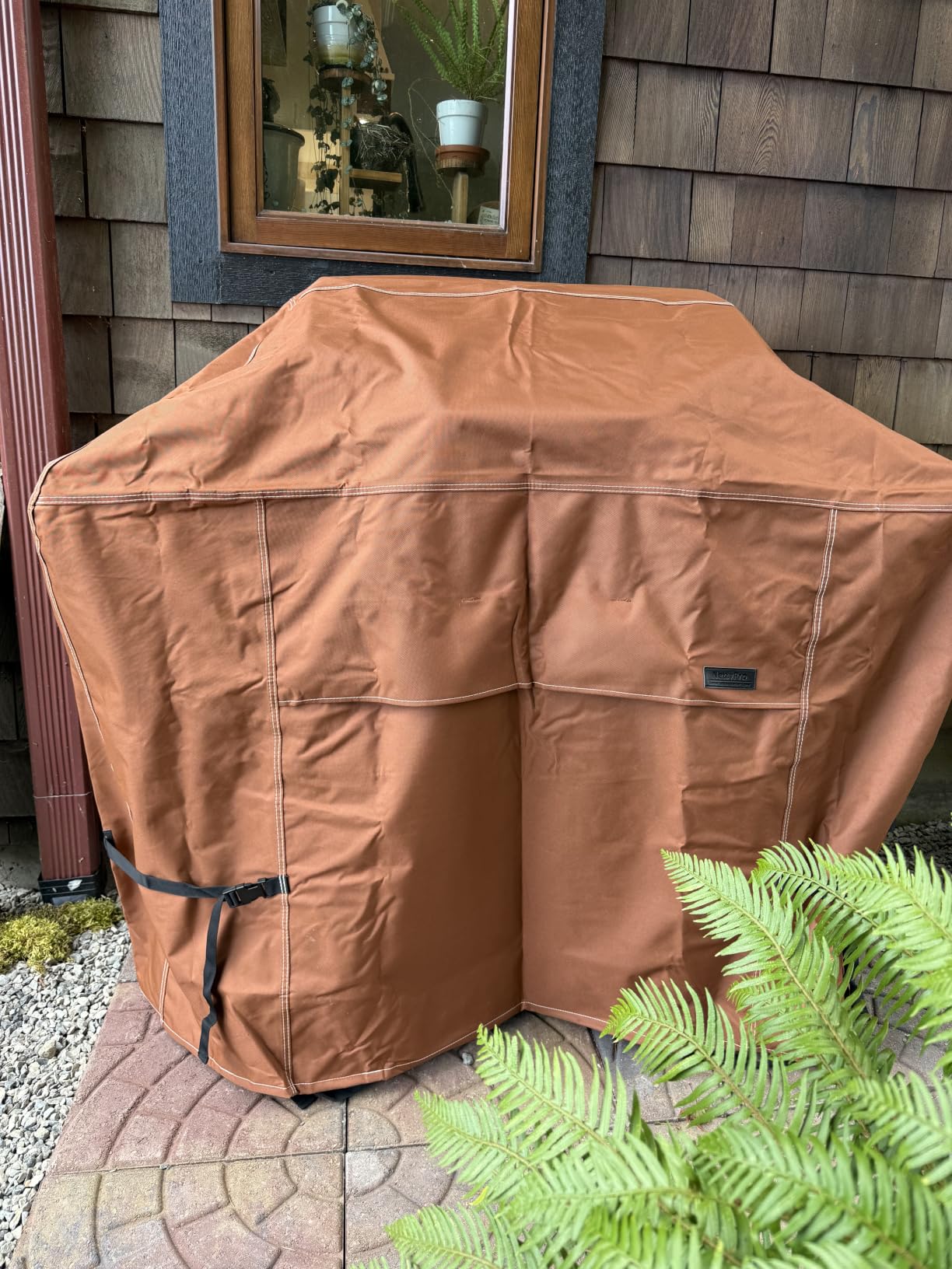 NettyPro Grill Cover for Outdoor Grill 60 Inch Waterproof Heavy Duty, Black customer photo 2
