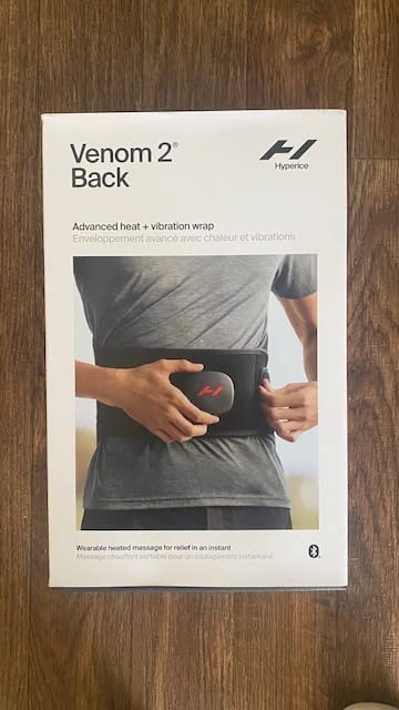 Hyperice Venom 2 Back Heated Vibration Massage Therapy Wrap Pain Relief customer photo 1