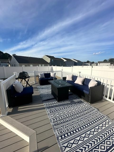 LayinSun 8 Piece Patio Furniture Set with 44