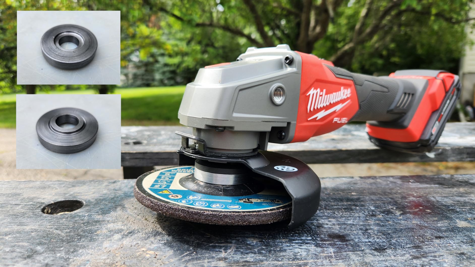 Milwaukee Electric - M18 Fuel. 4-1/2 / 5 Variable Speed Braking Grind customer photo 1