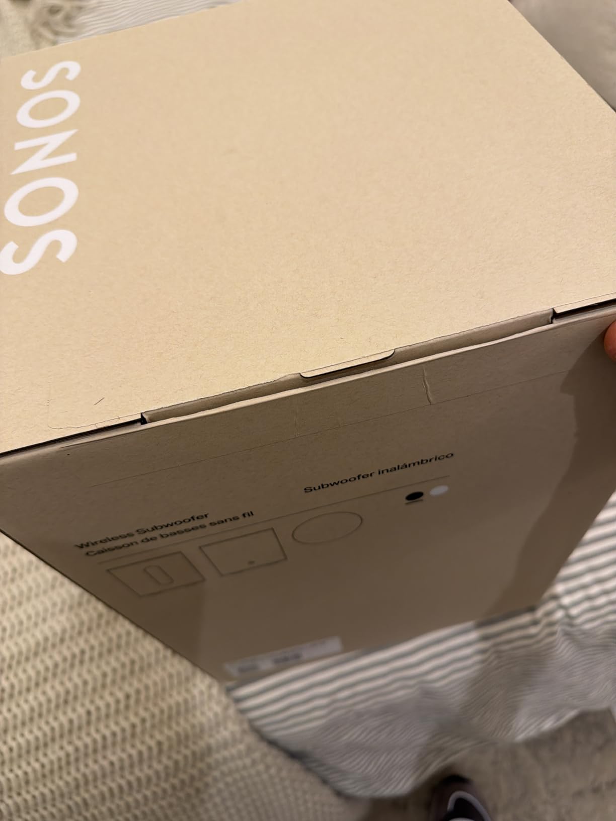 Sonos Sub Mini - Black - Compact Wireless Subwoofer customer photo 1