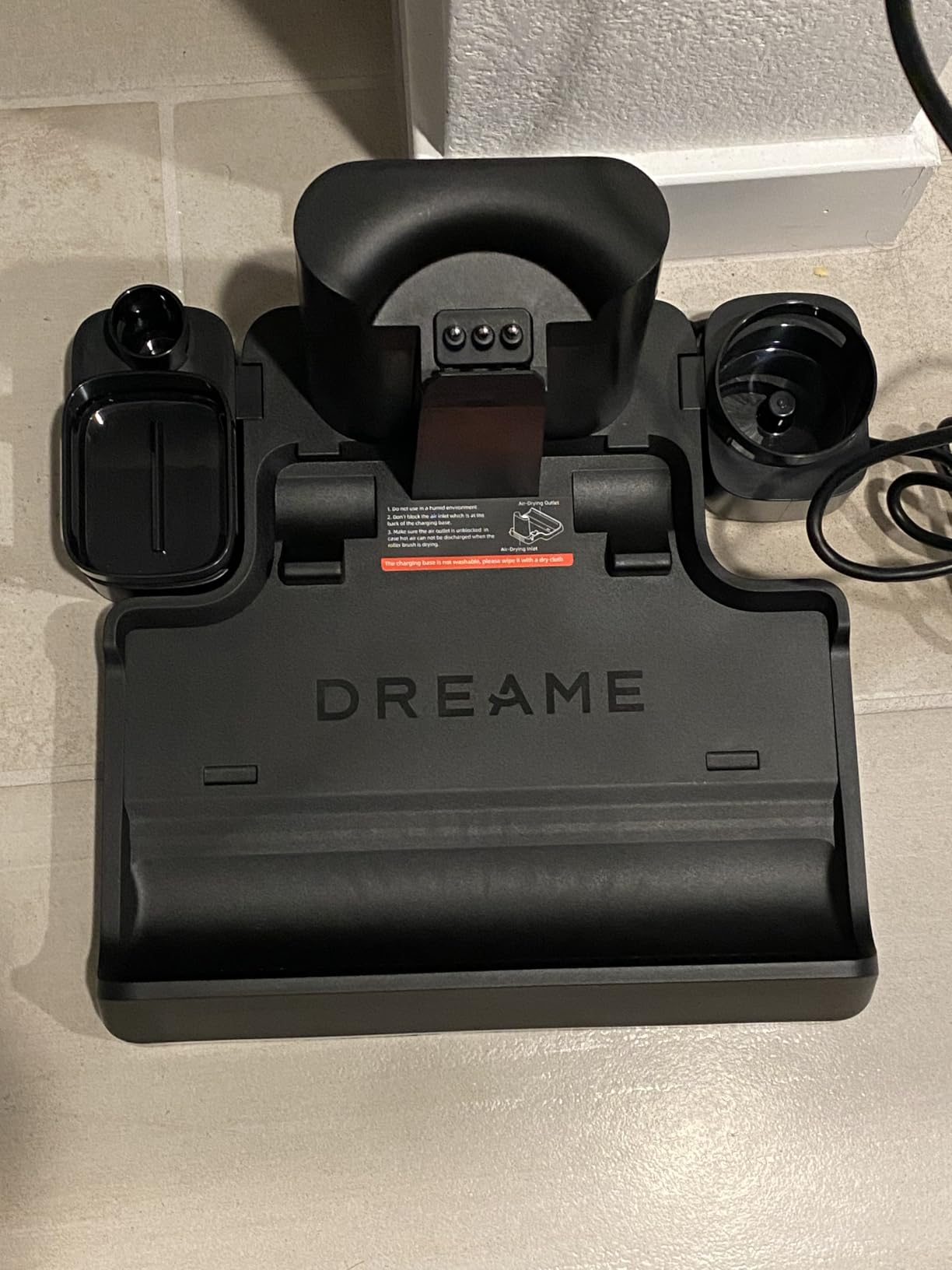 DREAME H12 PRO Vacuum Mop, Wet Dry Vacuum Cleaner for Hard Floor, Vacuum and Mop at The Same Time for Wet & Dry Messes, Auto Self-Cleaning, Edge to Edge Cleaning with Hot Air Drying | Clean Wet & Dry Messes at The Same Time, Auto Self-Cleaning, Hot Air Drying, 4 Cleaning Modes, Digital Display customer photo 2