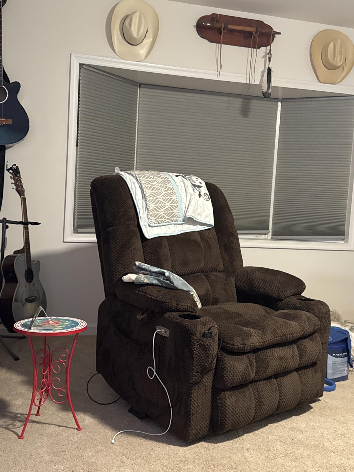 MCombo Dual Motor Power Lift Recliner Chair for Elderly, Massage Heat 7890 customer photo 2
