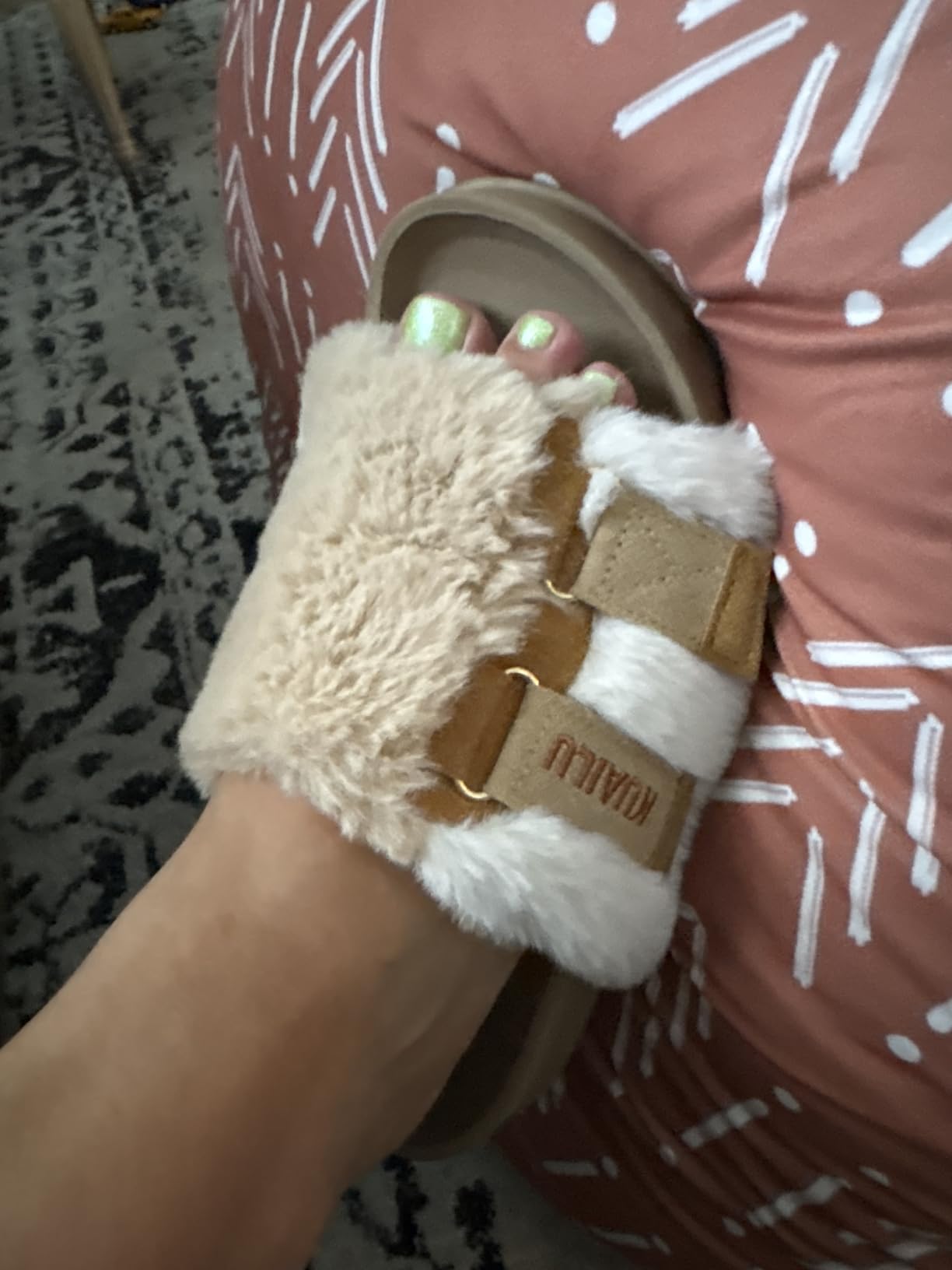 KuaiLu Women's Orthotic Arch Support Slippers customer photo 2