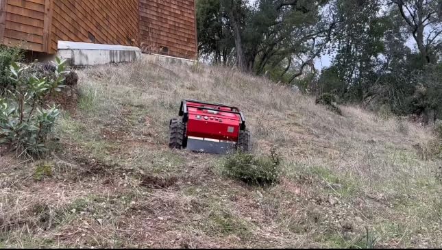 Remote Controlled Lawn Mower| 55° Slope Capability | Hybrid Self-Charging Dual Battery | Brushless Motors | Zero Turn | Adjustable Cutting Deck (Mower) customer photo 2