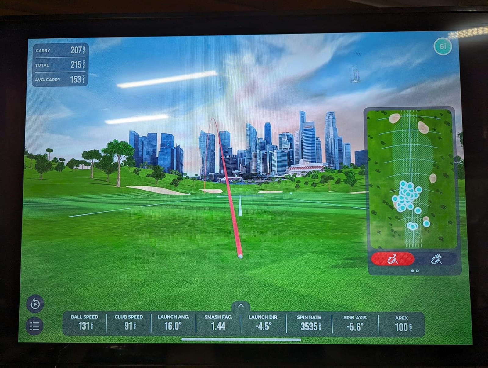 Rapsodo MLM2PRO Mobile Launch Monitor Golf Simulator | 3 Chrome Tour Balls customer photo 1