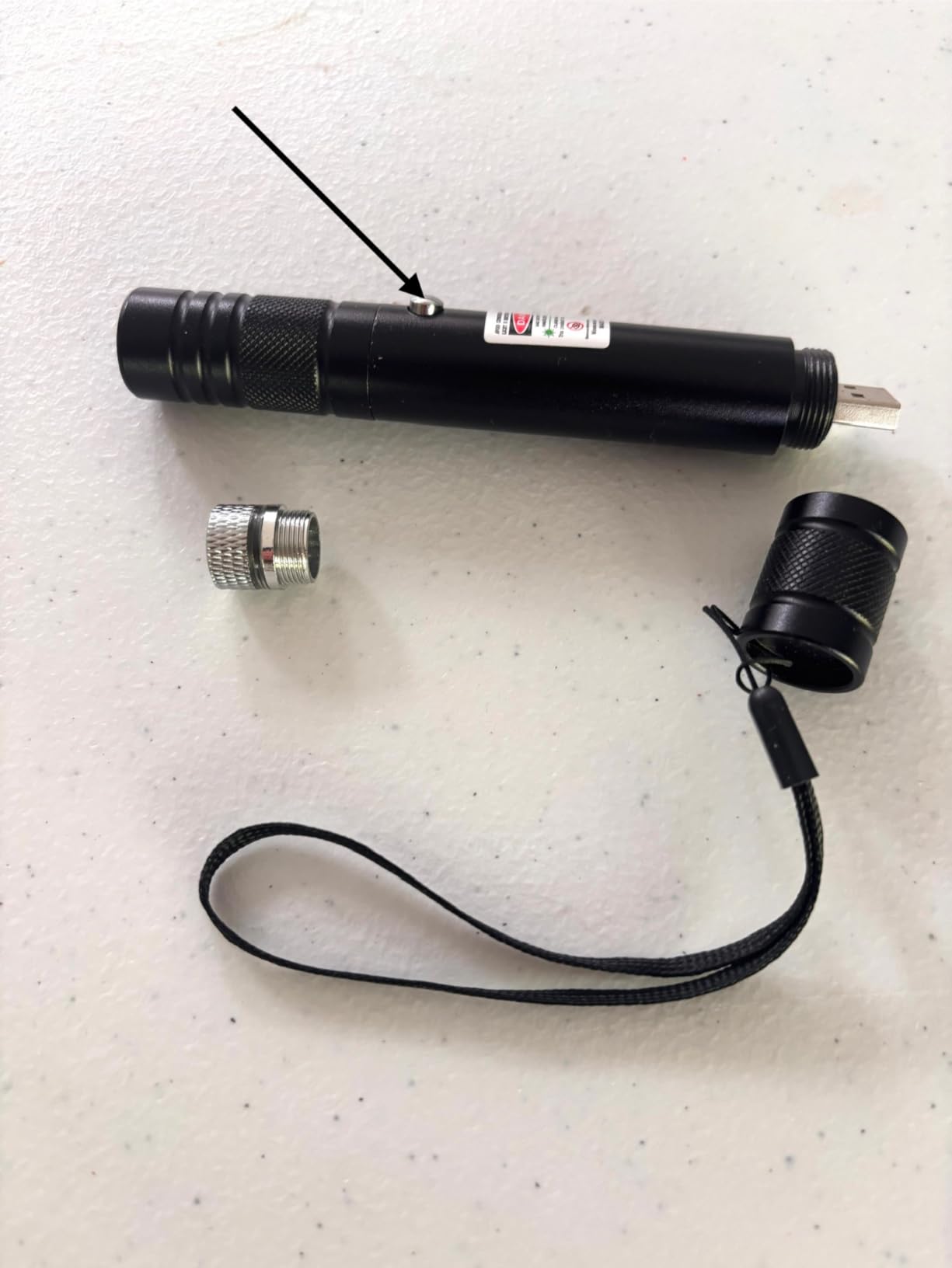 MIPREZT [Professional] Rechargeable Green Laser Pointer High Power Green Beam Laser Light Long Distance Range for TV/LED/LCD Screens Tactical Flashlights Presentation Office/Outdoors/Astronomic [001] customer photo 1
