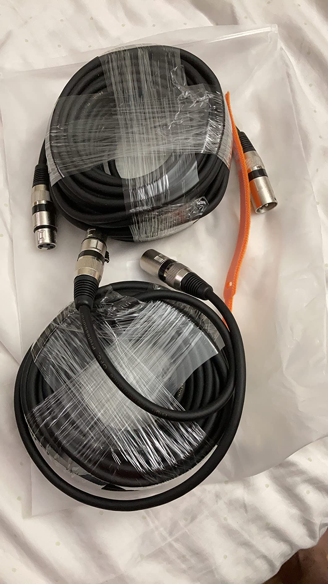 EBXYA XLR Cable 15ft 4 Pack - Mic Cables Balanced DMX Cable Male to Female customer photo 2