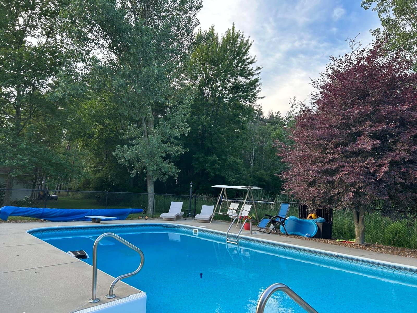 Betta SE Solar Powered Automatic Robotic Pool Surface Skimmer Cleaner with 24/7 Continuous Cleaning Battery Power and Re-Engineered Twin Salt Chlorine Tolerant Motors (Blue) customer photo 2