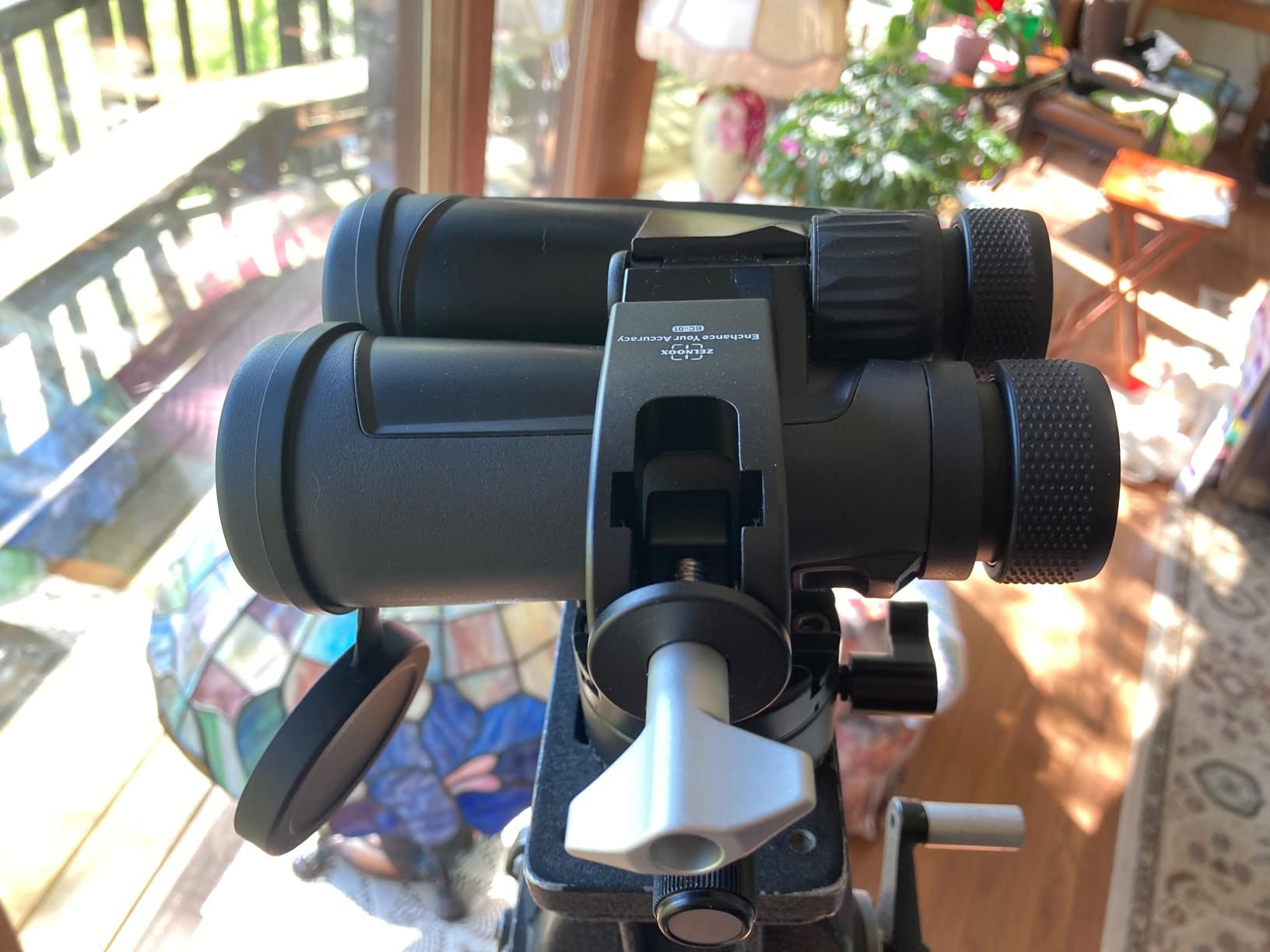 Clamp Binocular Tripod Adapter – ARCA Quick Release Dovetail | 1/4