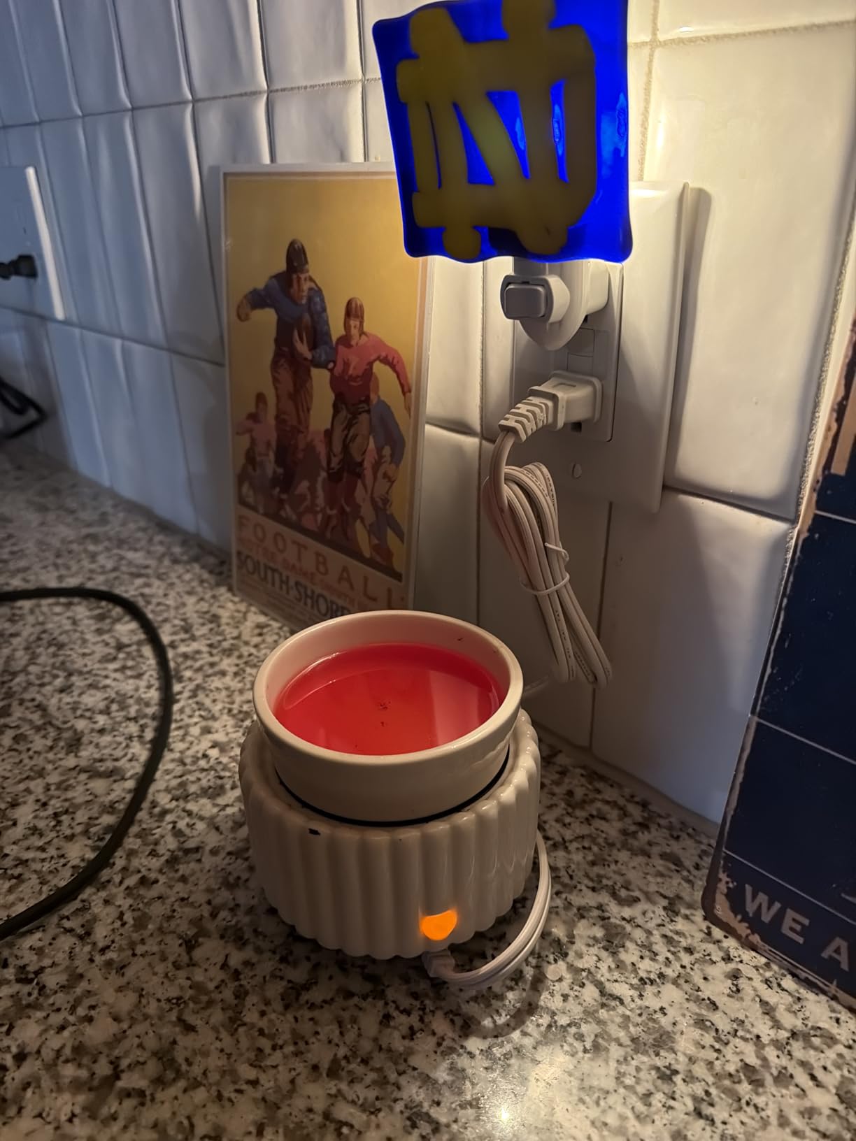 VICTORIA AROMA Ceramic Wax Melt Warmer 3-in-1 Candle Wax Warmer for Scented Wax customer photo 1