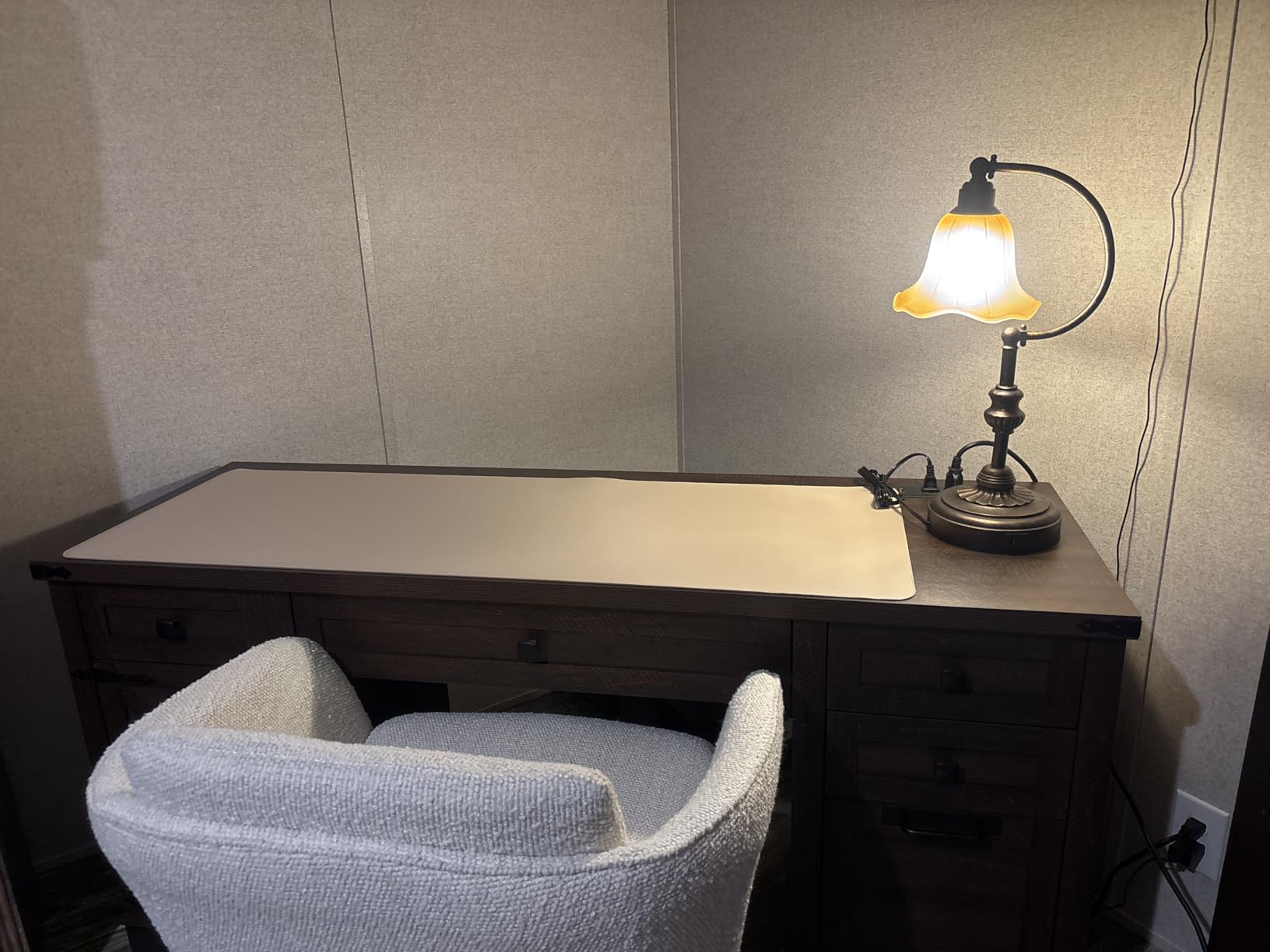 AFIING Large Desk Mat, 47