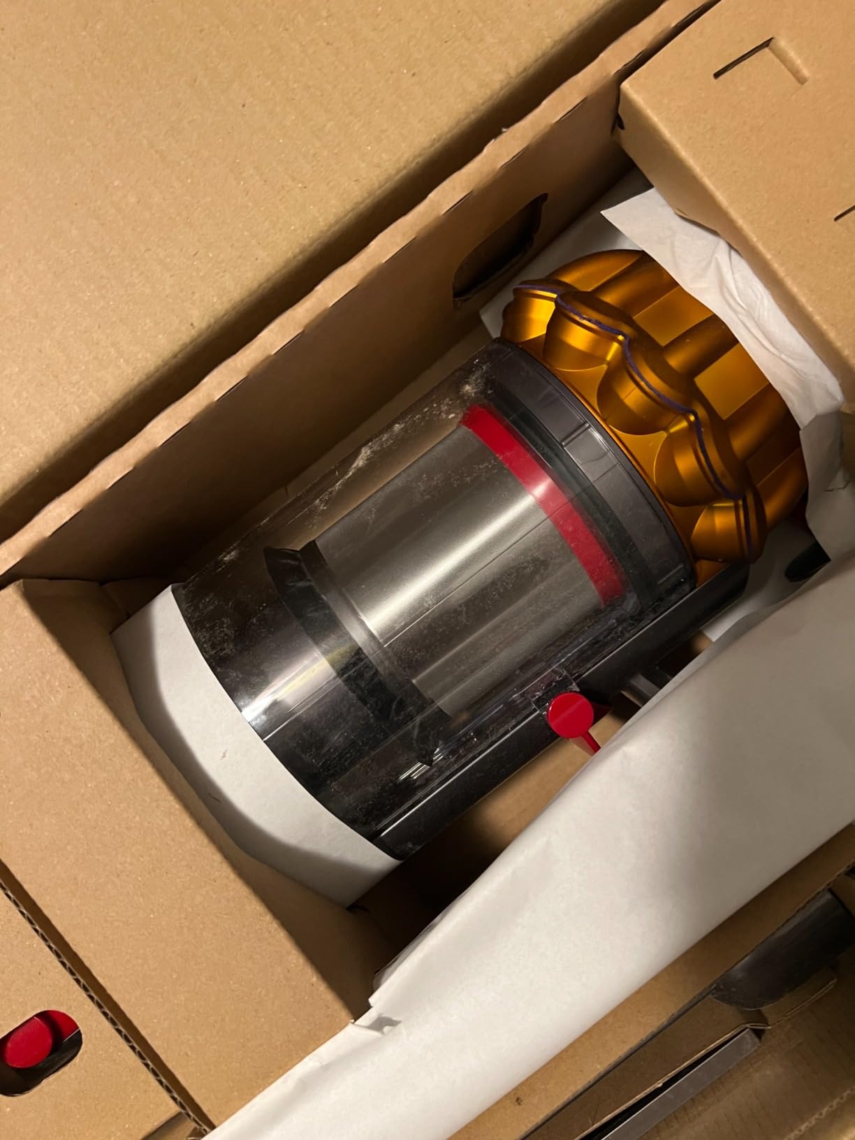 Dyson V15 Detect Cordless Vacuum Cleaner, Yellow/Nickel customer photo 2