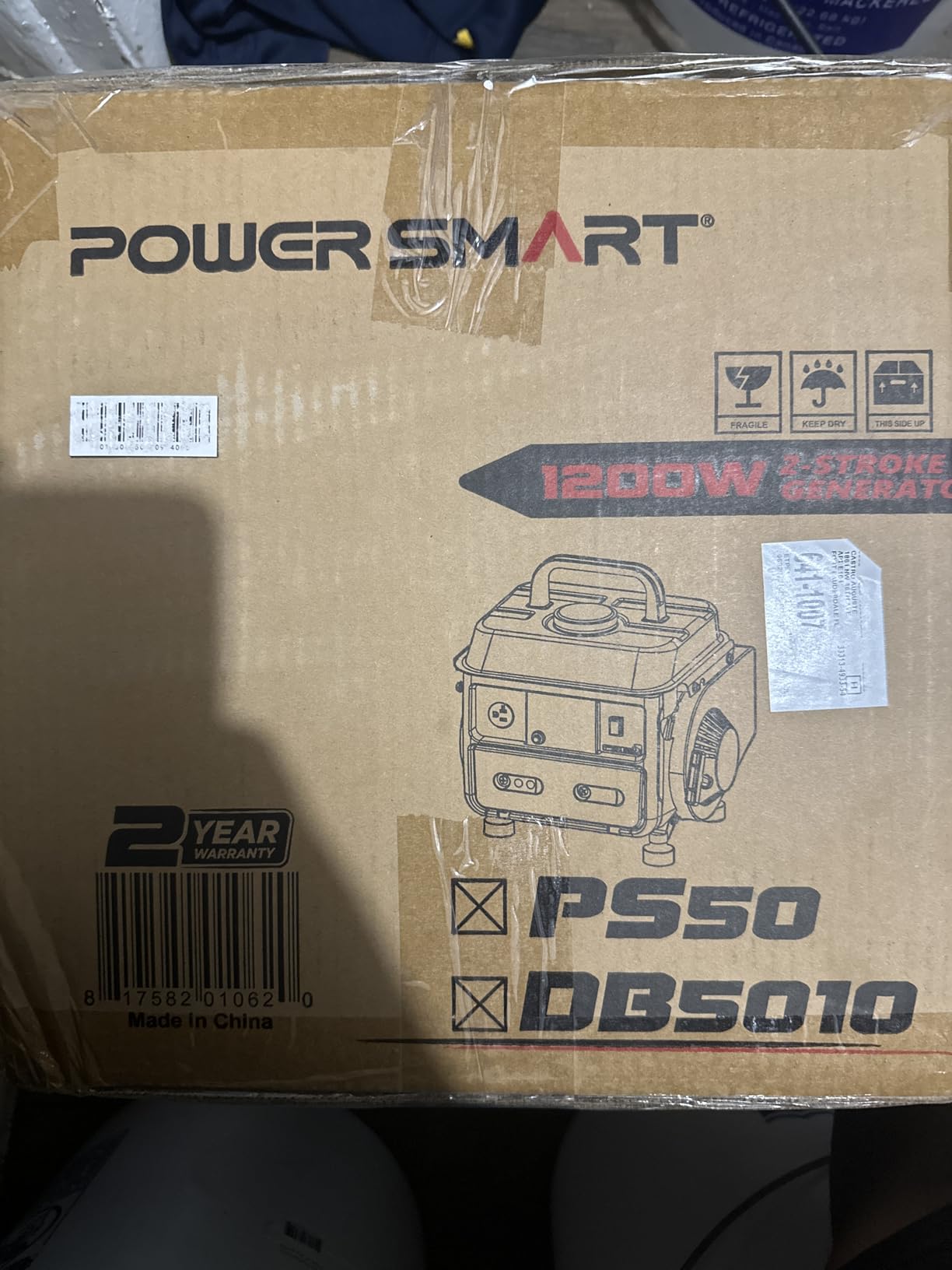 PowerSmart 1200 Watt Portable Generator for Camping customer photo 2