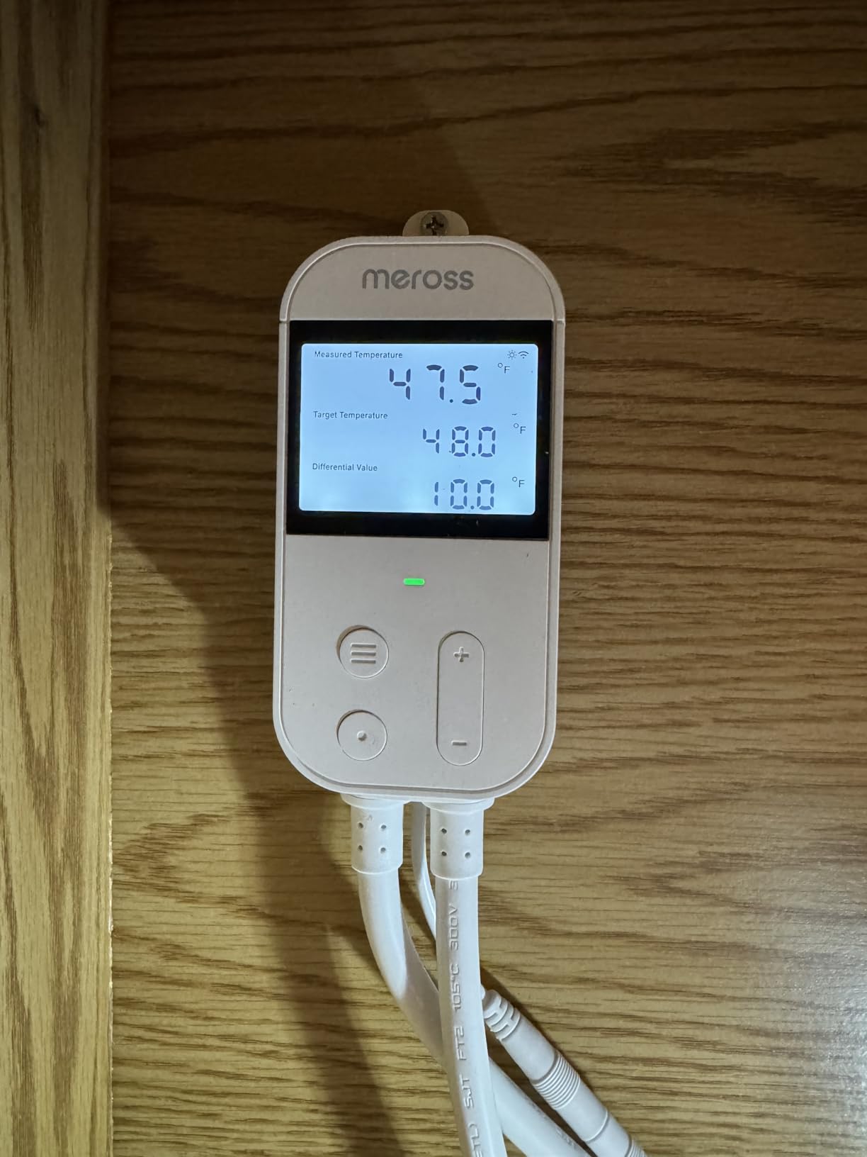 meross Smart Temperature Controller-Apple HomeKit Support, 15A 1800W customer photo 1