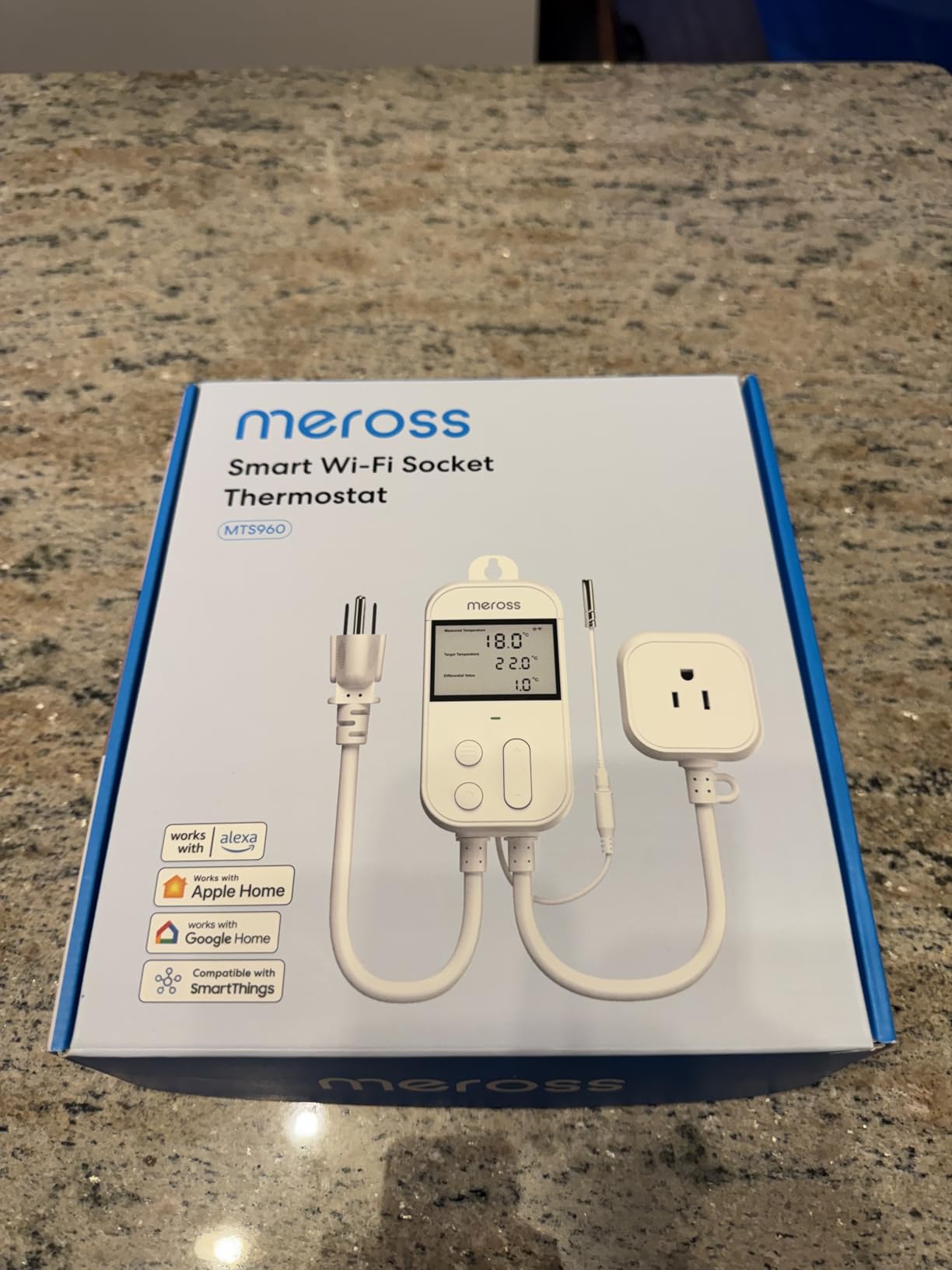 meross Smart Temperature Controller-Apple HomeKit Support, 15A 1800W customer photo 2